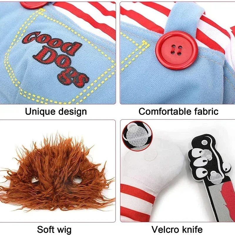 Chucky Killer Doll Pet Costume
