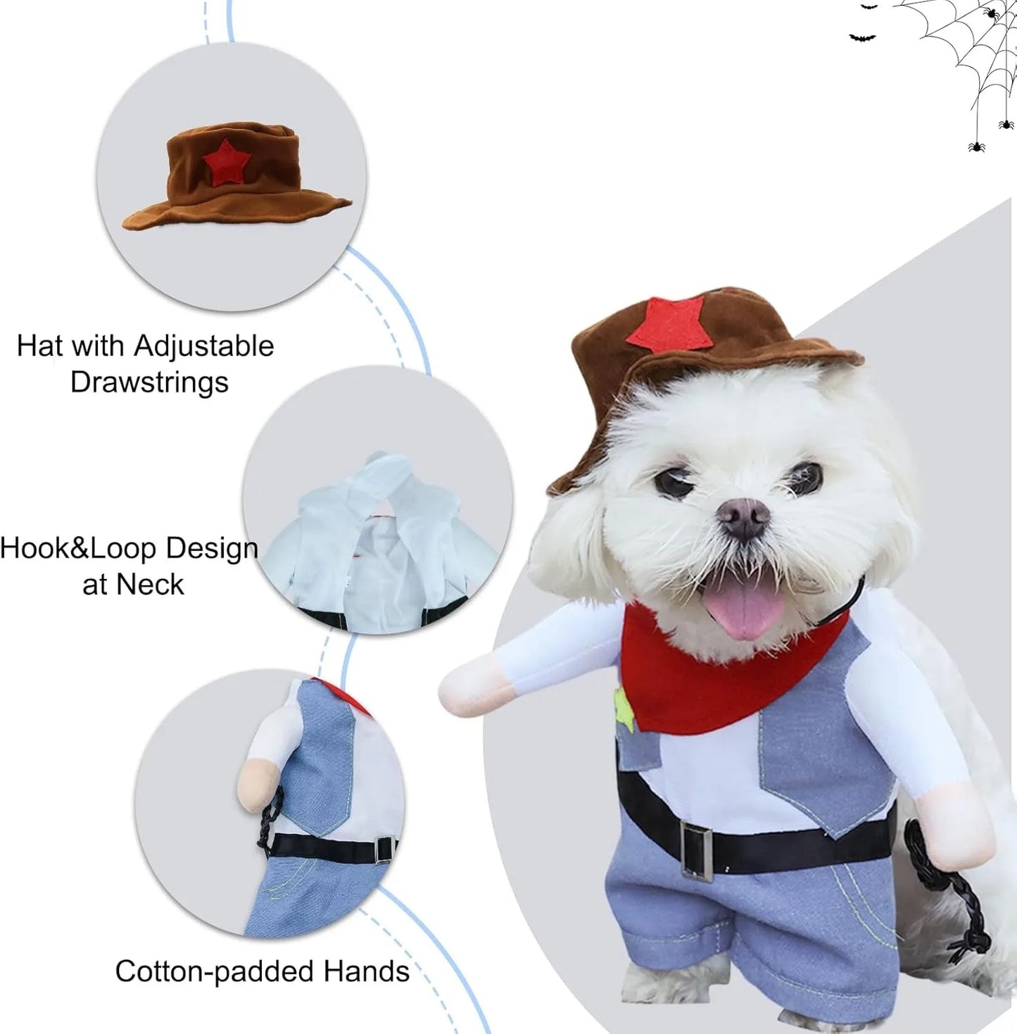 Sheriff Pet Costume