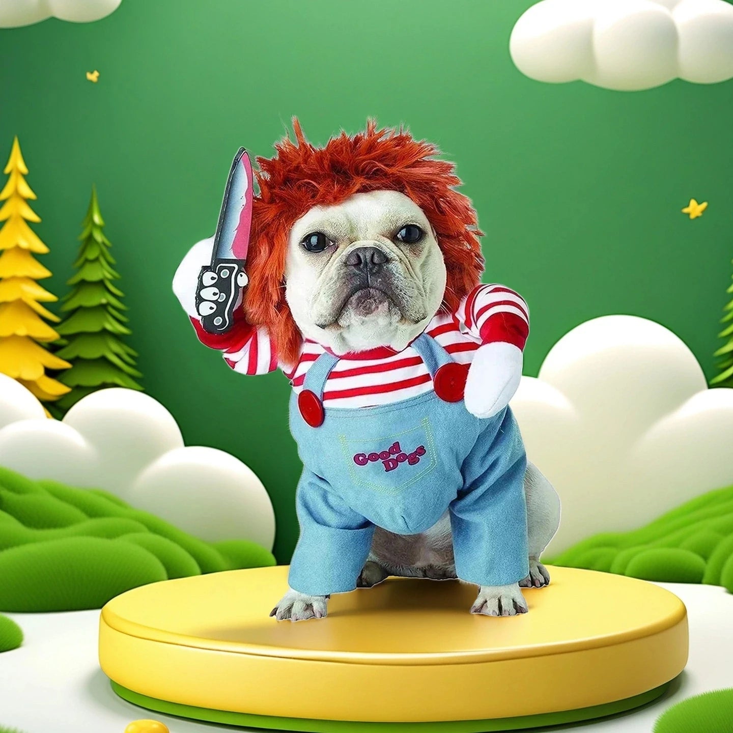 Chucky Killer Doll Pet Costume